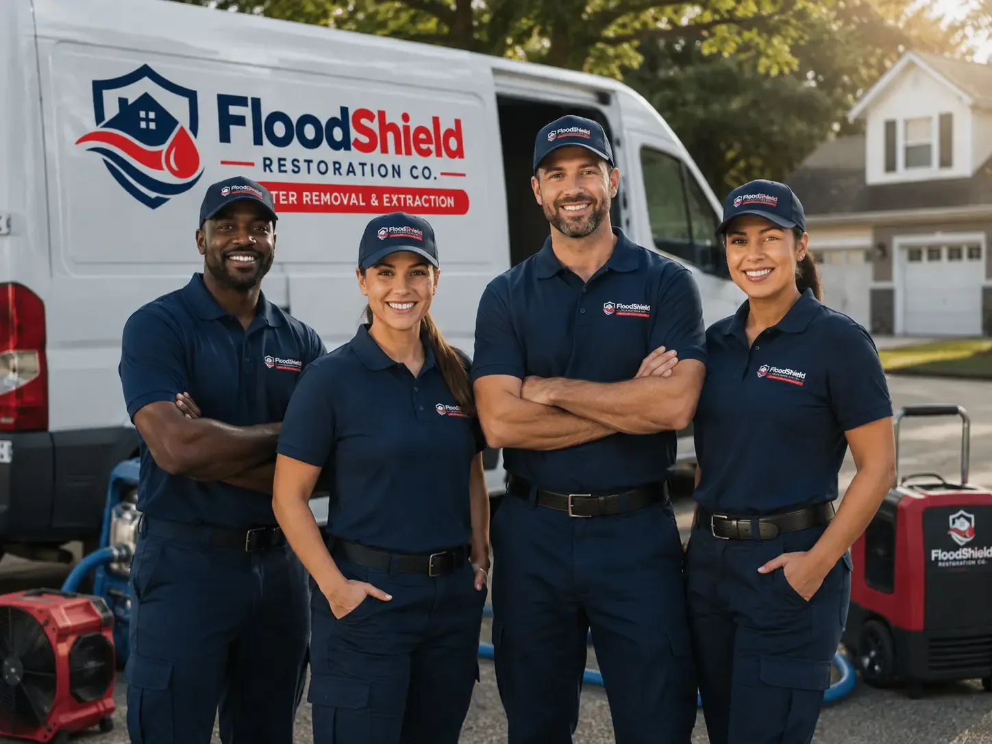 Flood Damage Restoration company in Gilboa, WV